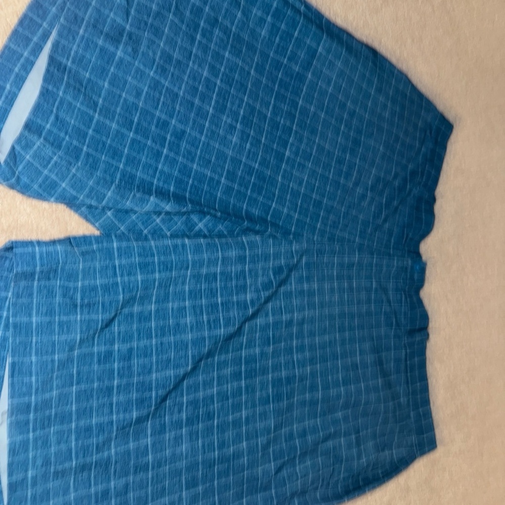 Mens Size 42 Nike Golf Shorts. Golf Gear. Blue. Neat Print